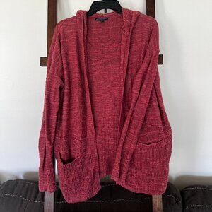 American Eagle Hooded Cardigan